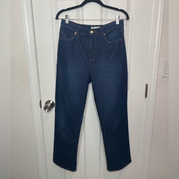 Loft “The Straight” Dark Wash Denim - Picture 4 of 15